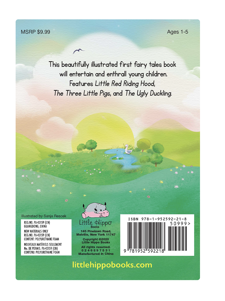 My First Book of Fairy Tales- Children's Padded Board Book