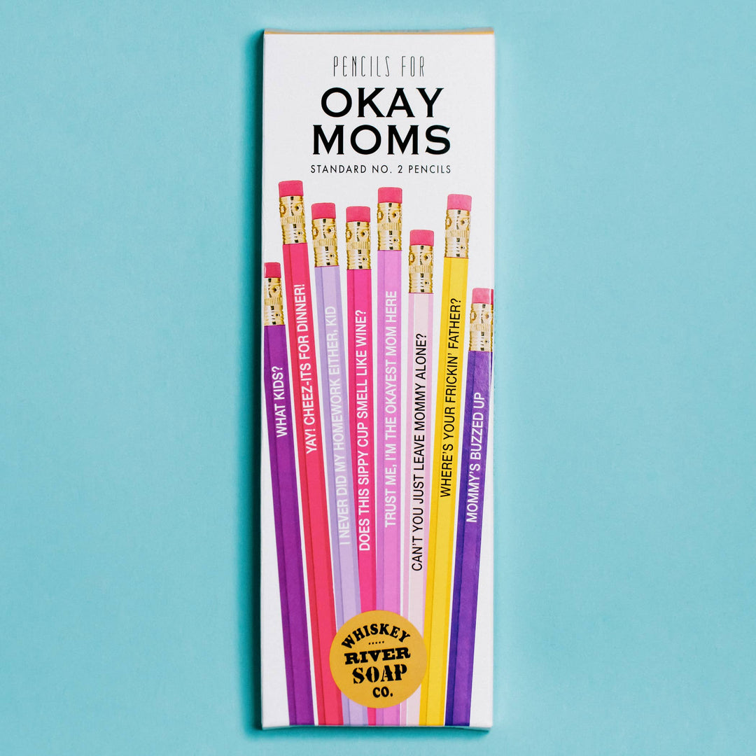 Pencils for Okay Moms Original Style | Funny Pencils