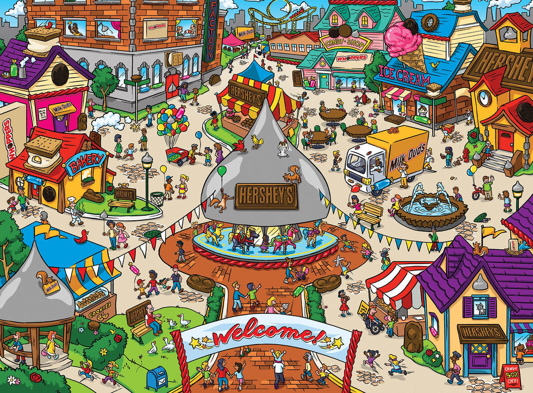 101 Things to Spot in Hersheyville - 101 Piece Puzzle