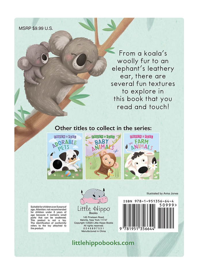Wild Animals: A Touch and Feel Book