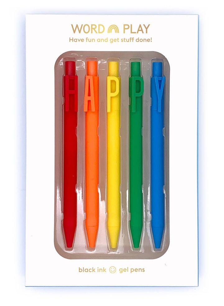 HAPPY - WORD PLAY PEN SET