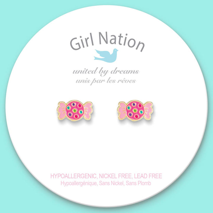 Retro Candy Cutie Stud Earrings