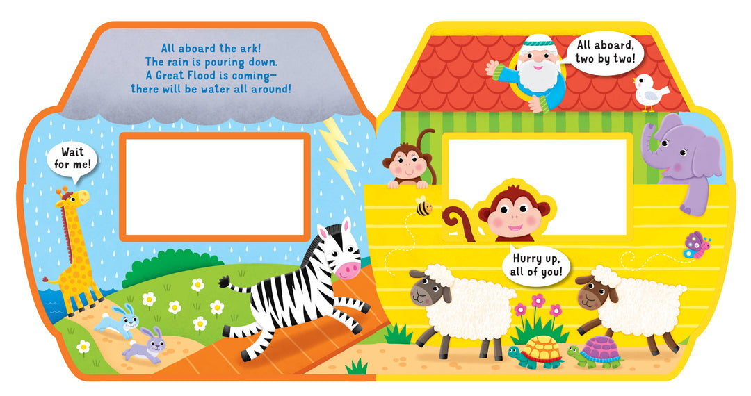 All Aboard! Noah’s Ark (Shaped Soft Foam Book)