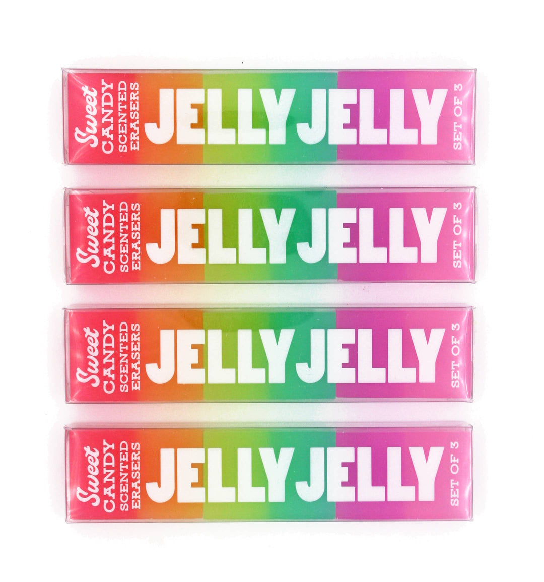 JELLY JELLY SCENTED ERASERS - TUB of 18