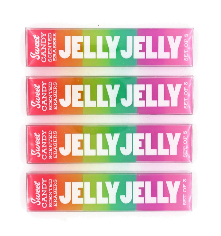 JELLY JELLY SCENTED ERASERS - TUB of 18