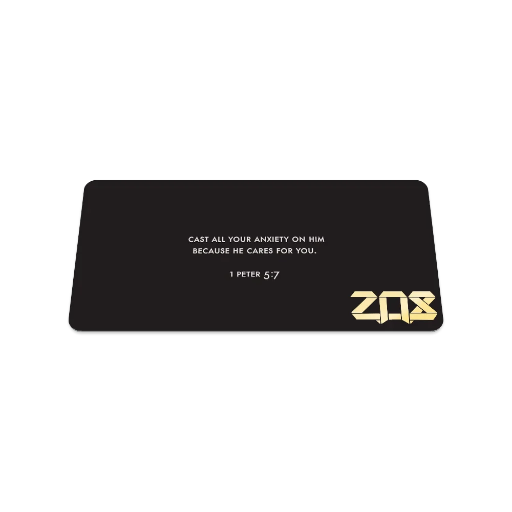 Cast Your Cares On Him Bible Verse Bracelet