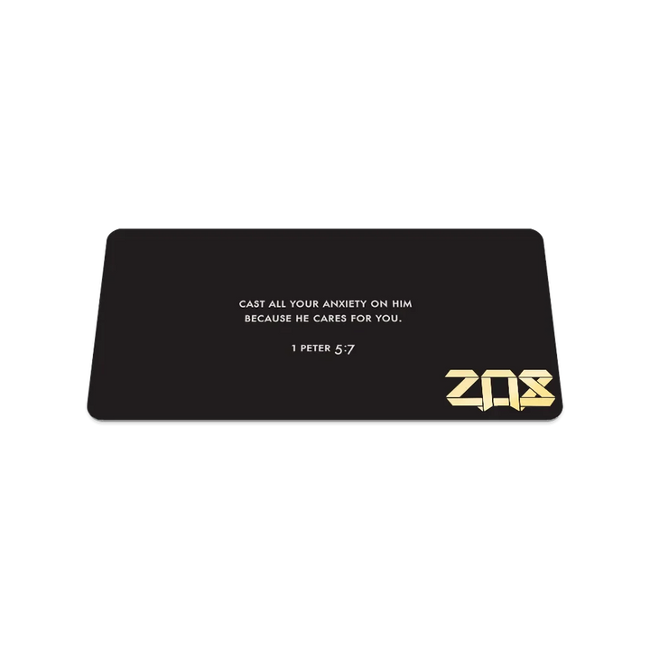 Cast Your Cares On Him Bible Verse Bracelet