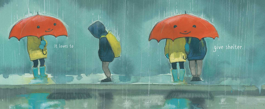 Big Umbrella by Amy June Bates