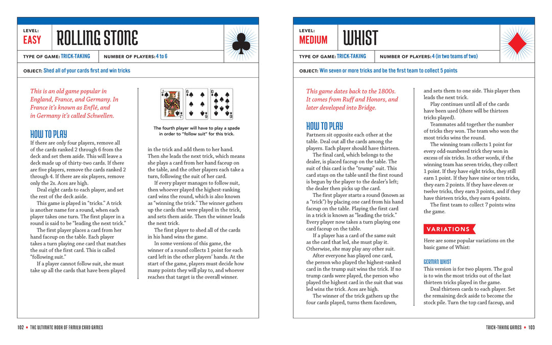 The Ultimate Book of Family Card Games: Over 50 Games!