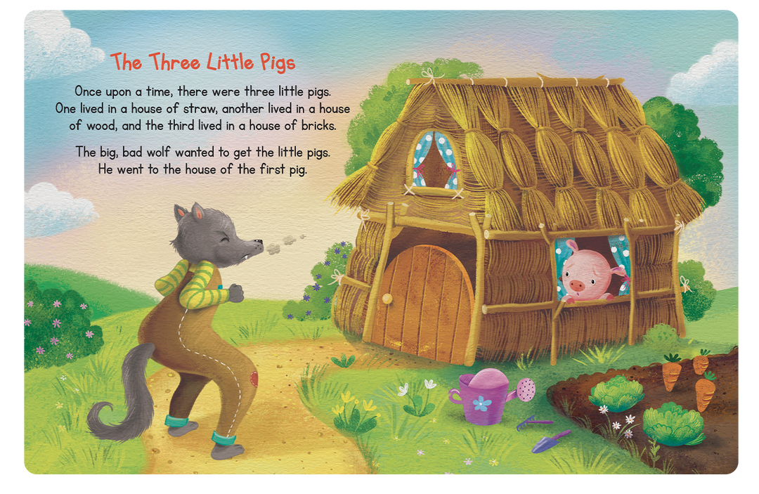 My First Book of Fairy Tales- Children's Padded Board Book