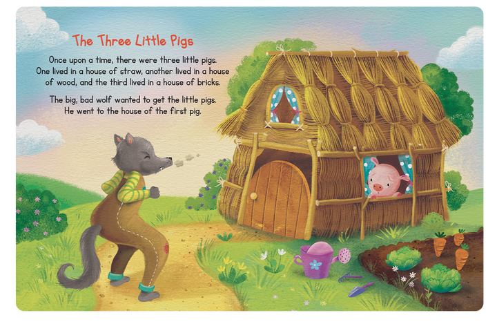 My First Book of Fairy Tales- Children's Padded Board Book