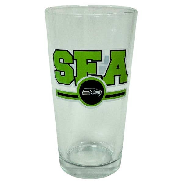 The Letterman Pint - 16OZ Seattle Seahawks Glass Pint