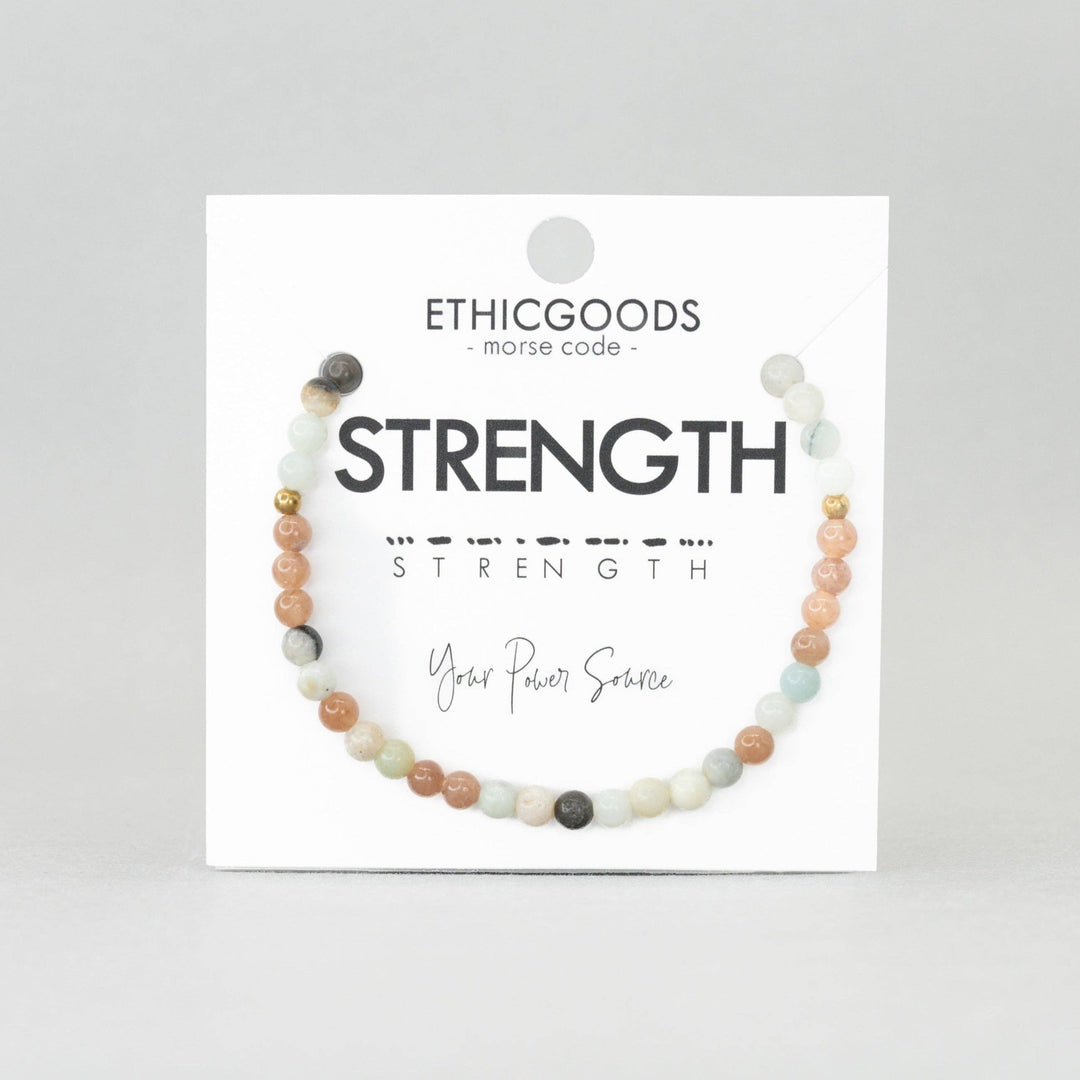 Morse Code Bracelet | STRENGTH