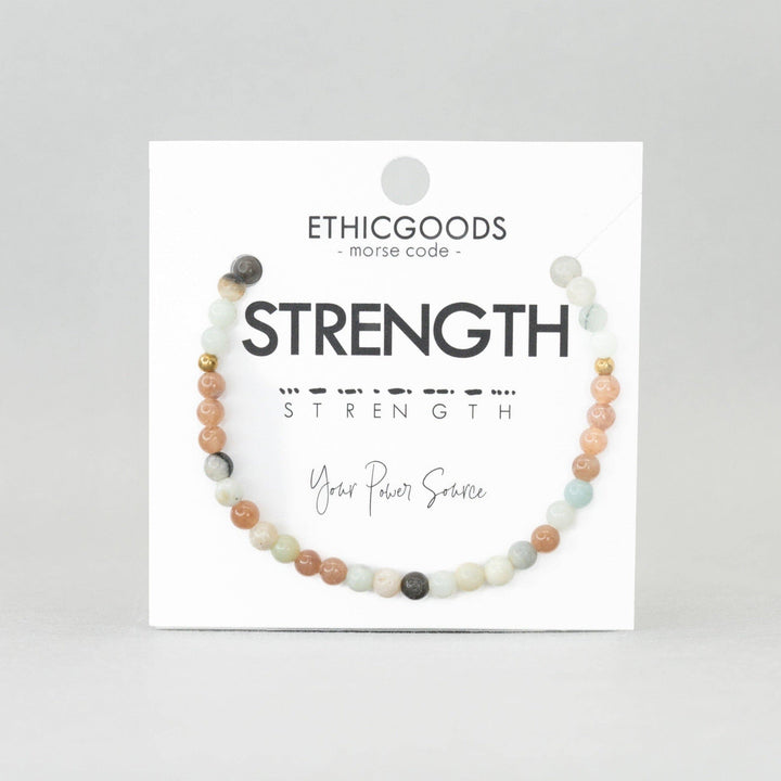 Morse Code Bracelet | STRENGTH