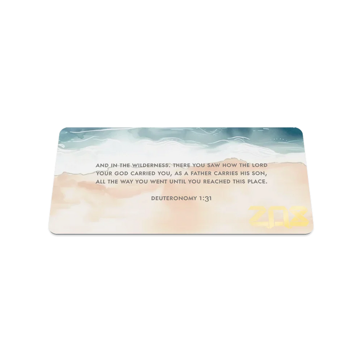 You Carried Me Bible Verse Bracelet
