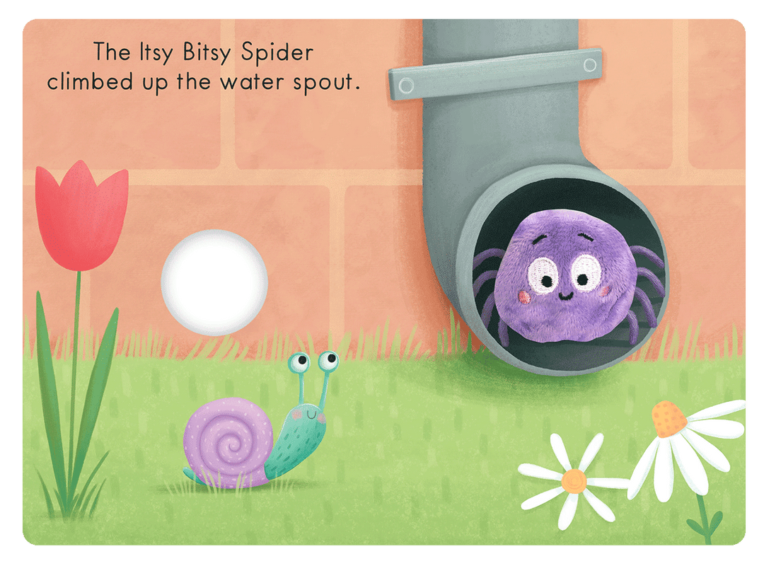 The Itsy Bitsy Spider Oversized Finger Puppet Book