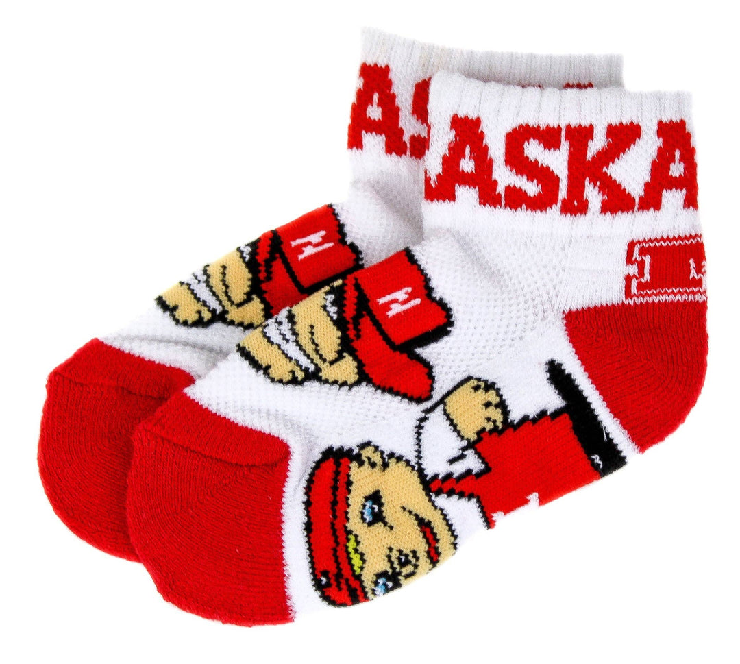 Nebraska Cornhuskers Toddler Quarter Socks
