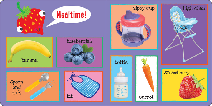 I'm Learning My First 101 Words! Board Book