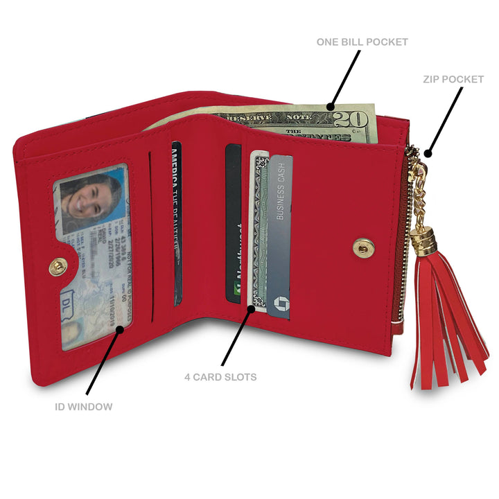 NCAA Nebraska Cornhuskers Mini Organizer Wallet