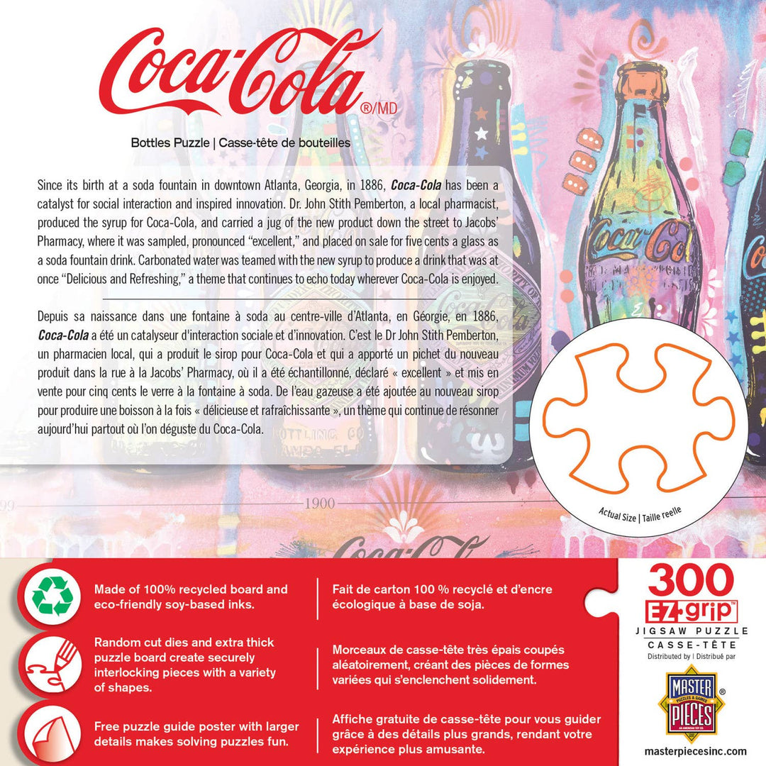 Coca-Cola - Bottles 300 Piece EZ Grip Puzzle