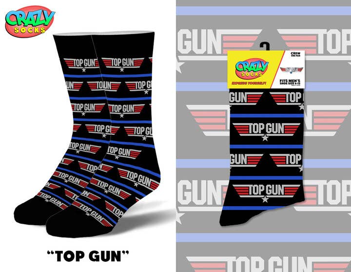 Top Gun - Mens Crew Folded