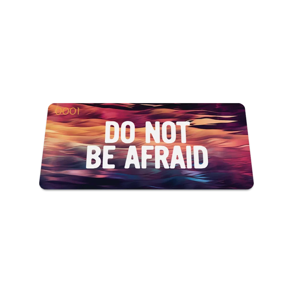 Do Not Be Afraid Bible Verse Bracelet