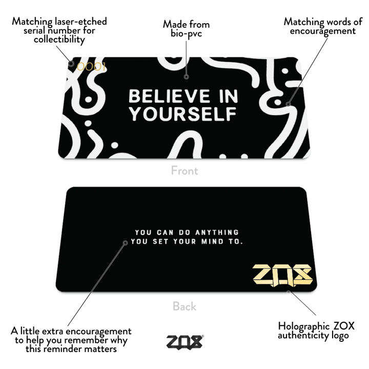 Believe In Yourself Interactive Affirmation Bracelet