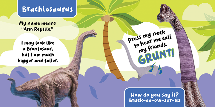 Dinosaurs- Touch and Feel Sound Book