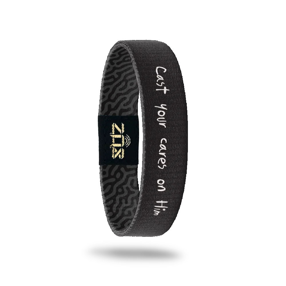 Cast Your Cares On Him Bible Verse Bracelet