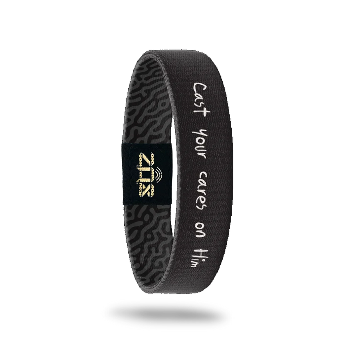 Cast Your Cares On Him Bible Verse Bracelet