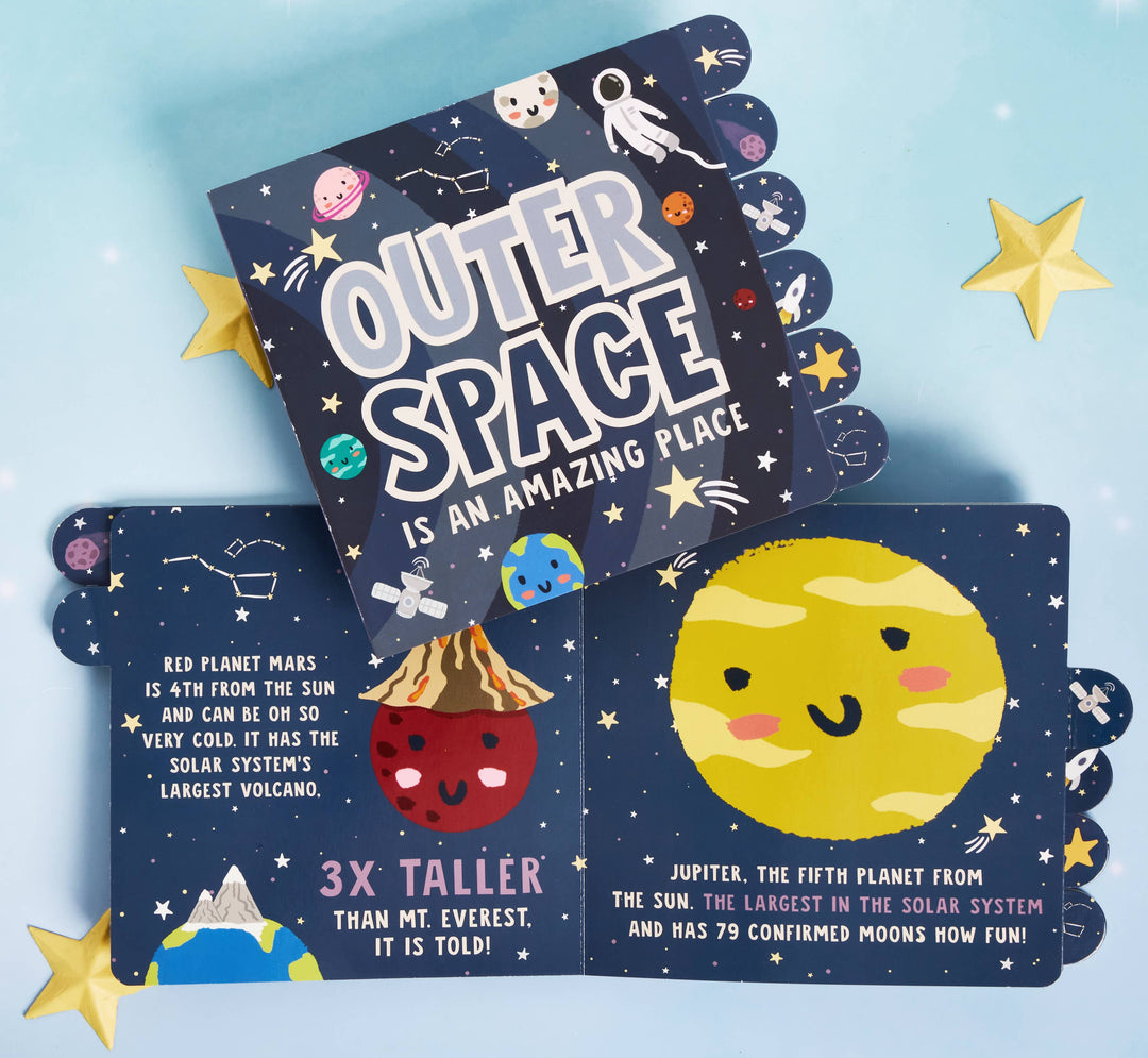 Outer Space Tab Board Book