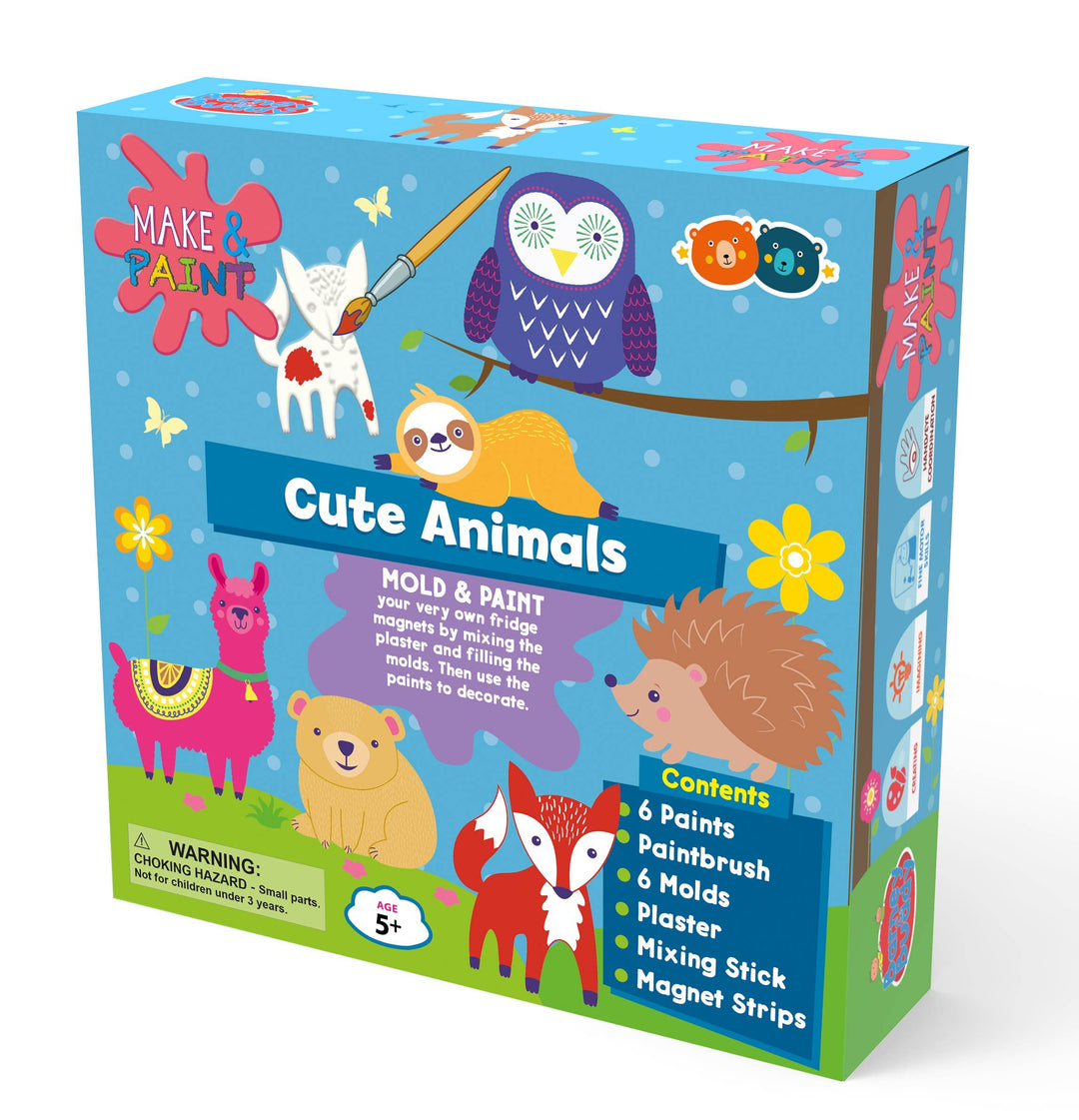 Mold and Paint Cute Animals