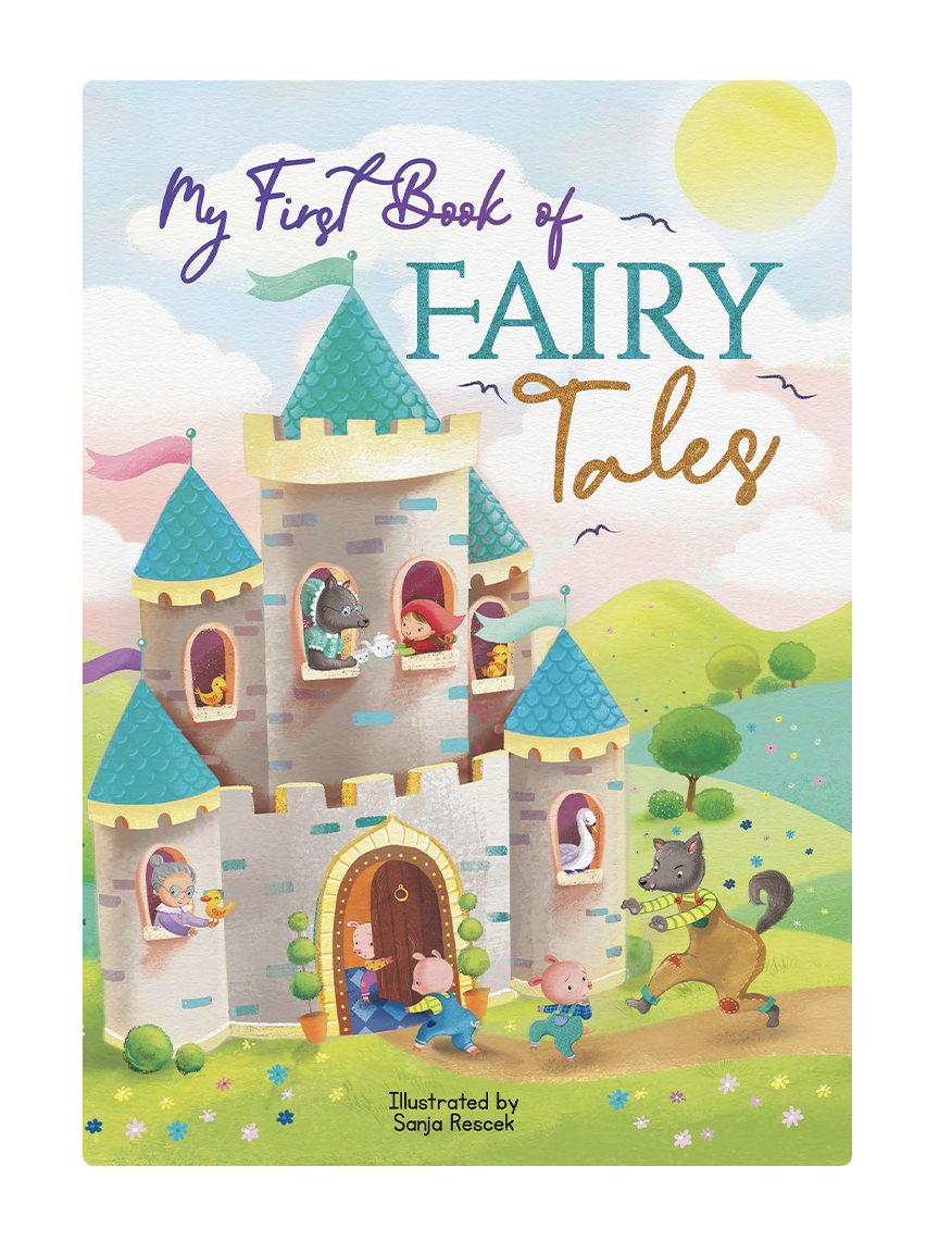 My First Book of Fairy Tales- Children's Padded Board Book