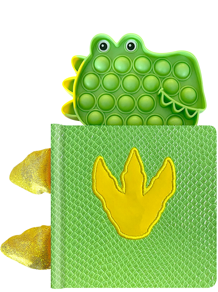 Little T-Rex - Your Sensory Fidget Friend with Textured Cover