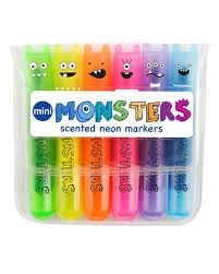 Monster Mini Scented Markers