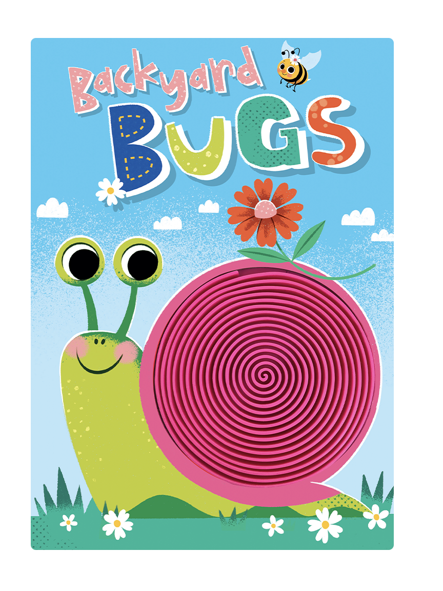Backyard Bugs - Touch and Feel Board Book - Sensory Board Book