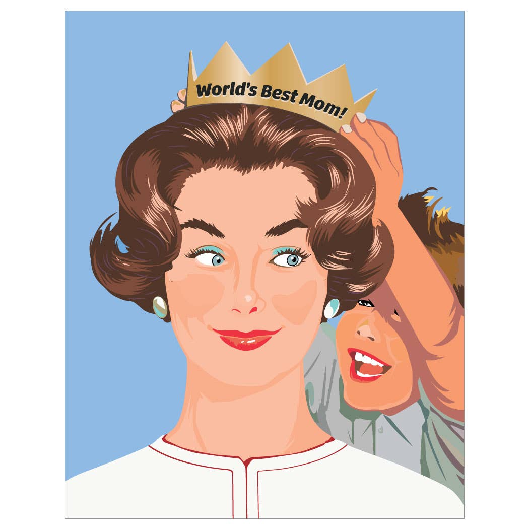 2.5'' x 3.5'' World's Best Mom Magnet