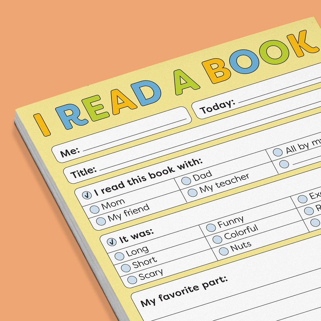 Knock Knock Kids - I Read a Book Playtime Pads