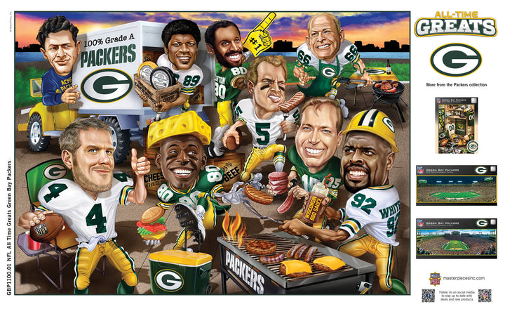 Green Bay Packers - All Time Greats 500 Piece Puzzle