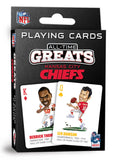 Kansas City Chiefs All-Time Greats Playing Cards