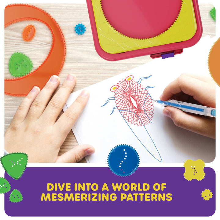 Spiral Art Kit for Kids - Craft Set for Girls & Boys