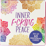 Inner F*cking Peace Motivational Cards (60 pack)