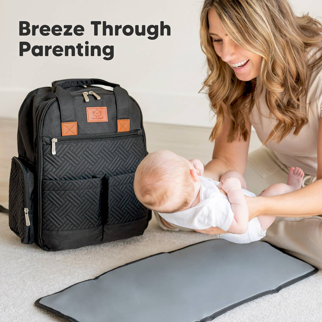 Bree Diaper Bag Backpack with Changing Pad