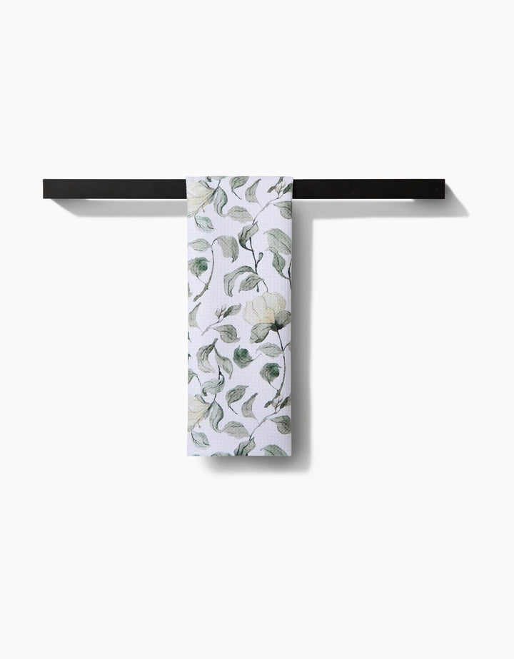 Spring Floral Blossoms Tea Towel