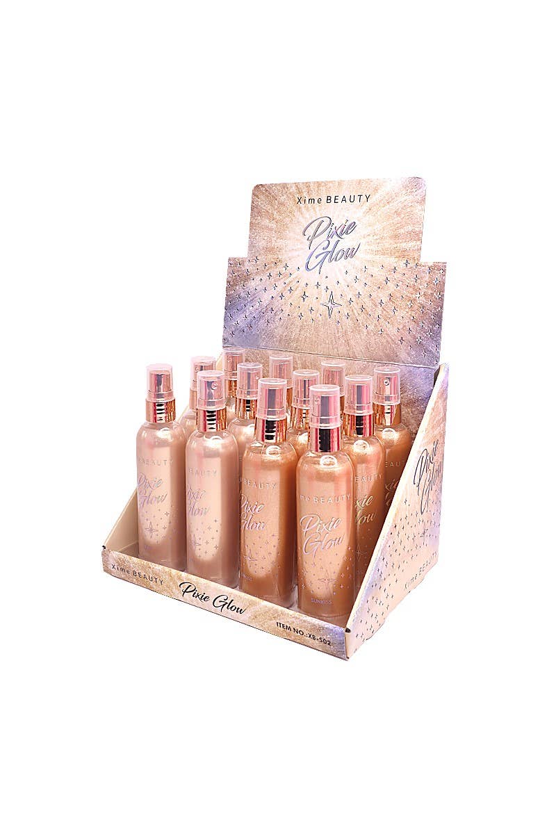 Xime XB-S02 Gold Body Simmer Spray Pixie Glow