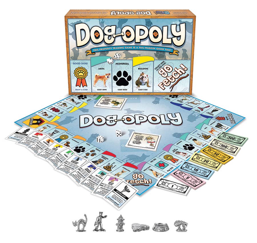 Dog-Opoly (new design) Board Game
