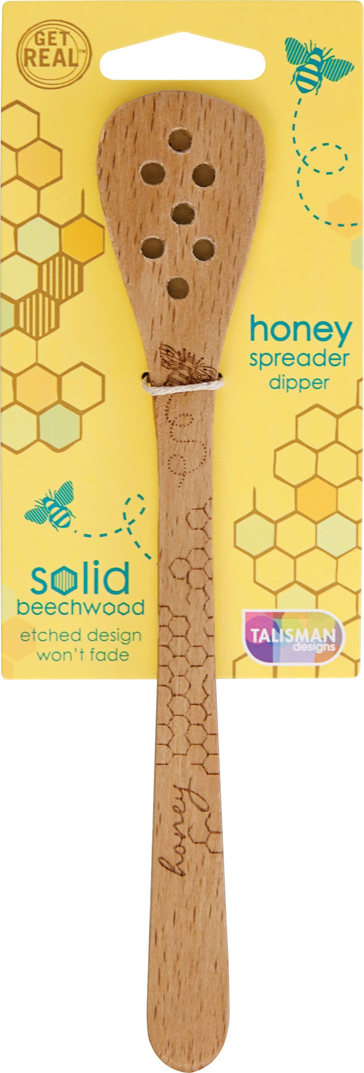 Honey Bee Honey Spreader and Dipper