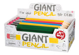 Giant Pencil, 15 Inch, Assorted Colors