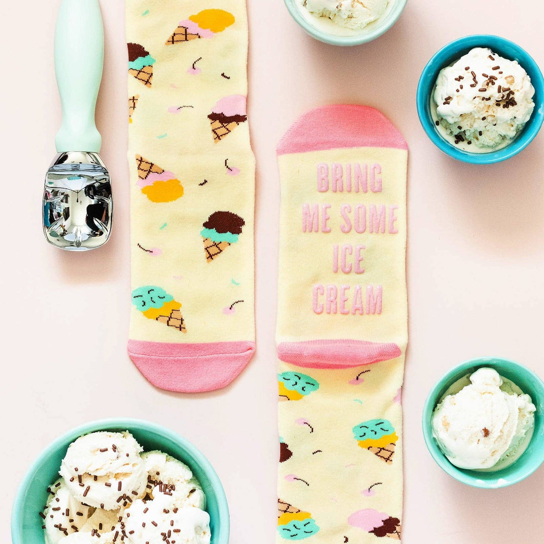 Bring Me Some Ice Cream Socks