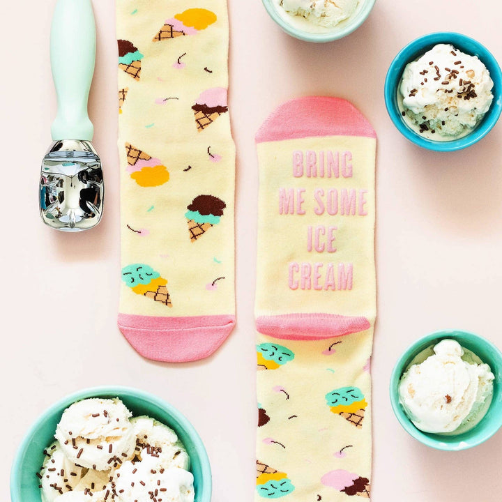 Bring Me Some Ice Cream Socks